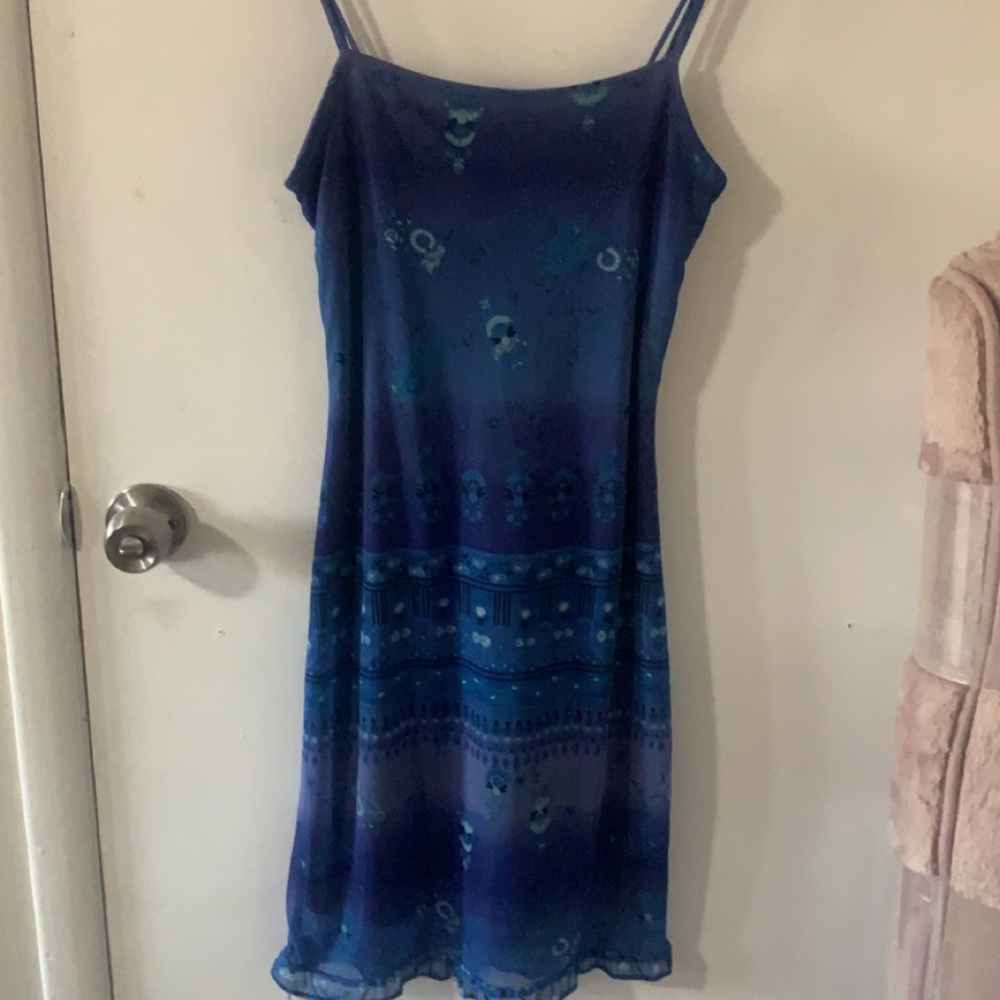 BLUE Y2k dress